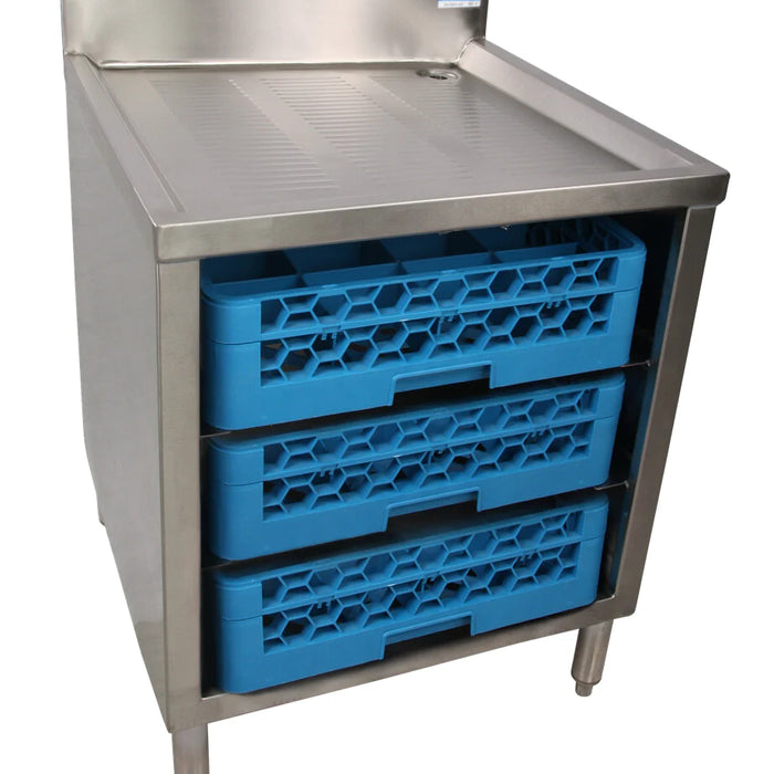 Introducing the Upgraded BK Resources Glass Rack Storage Cabinets