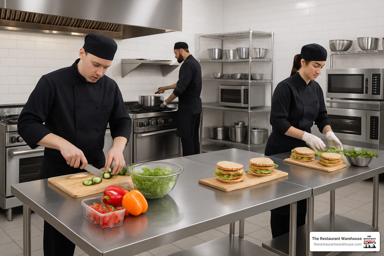 Steel the Show in Your Kitchen with Commercial Stainless Steel Tables