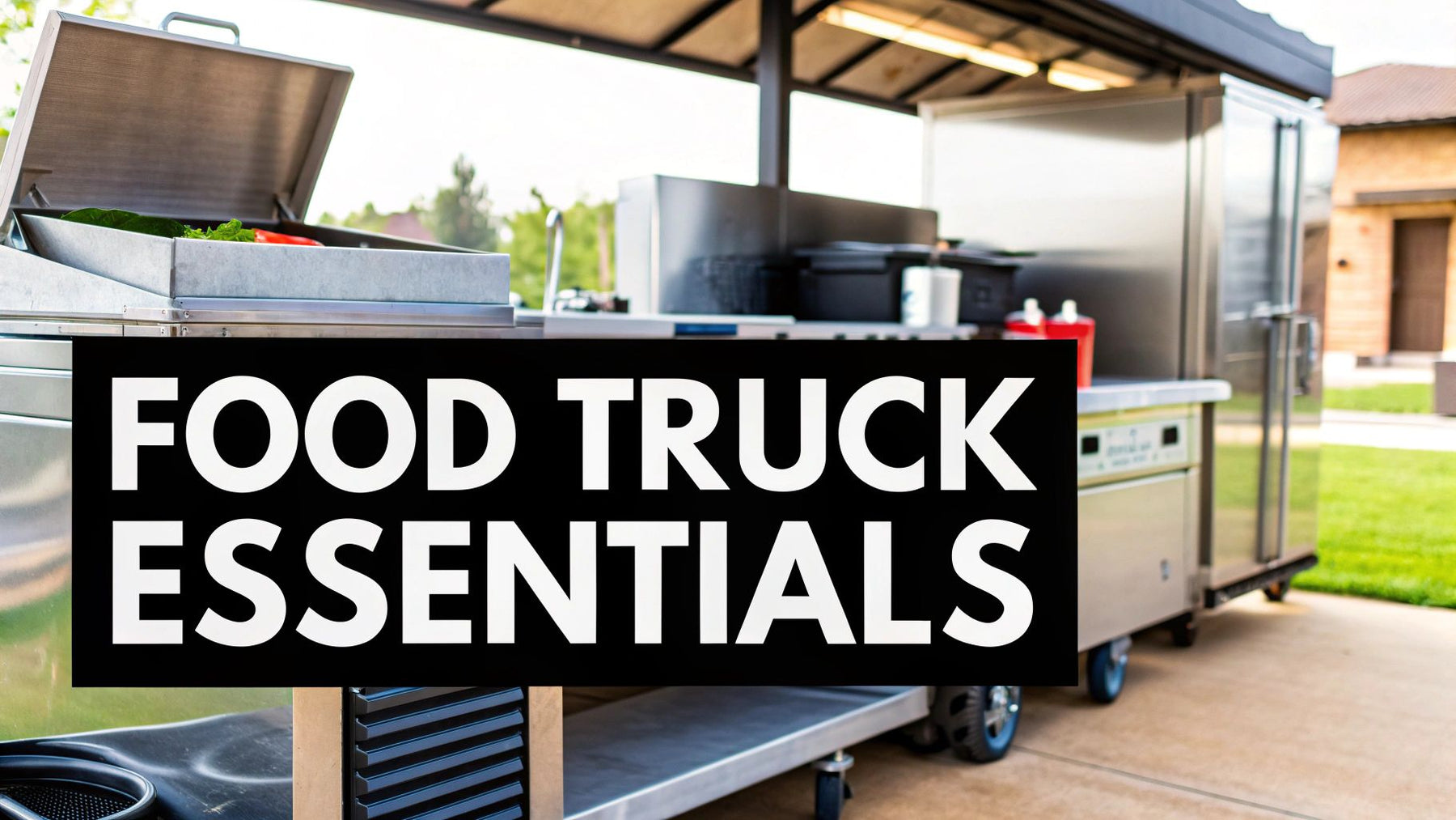 Food Truck Appliances 101: A Complete Guide