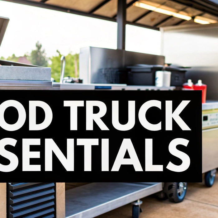 Your Guide to Essential Appliances for Food Truck Success