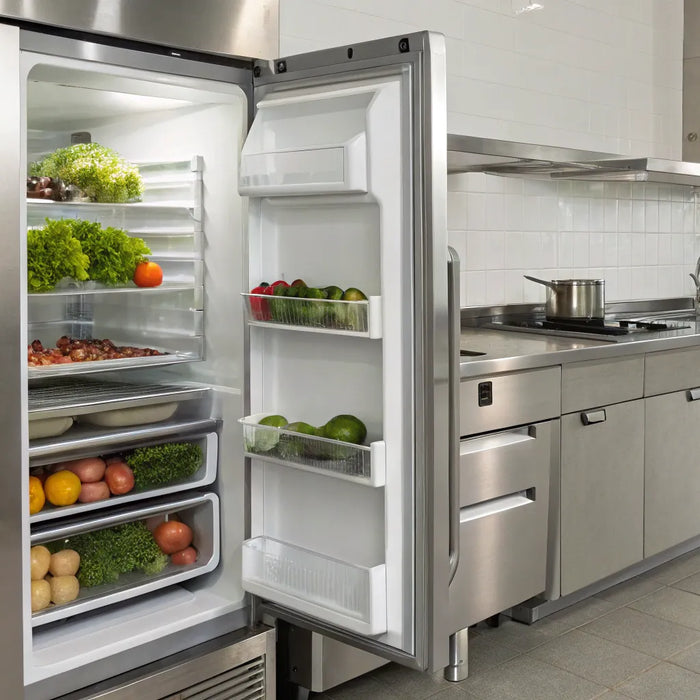 Atosa 1-door refrigerator.