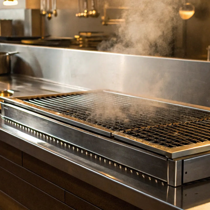 Atosa 24" charbroiler.