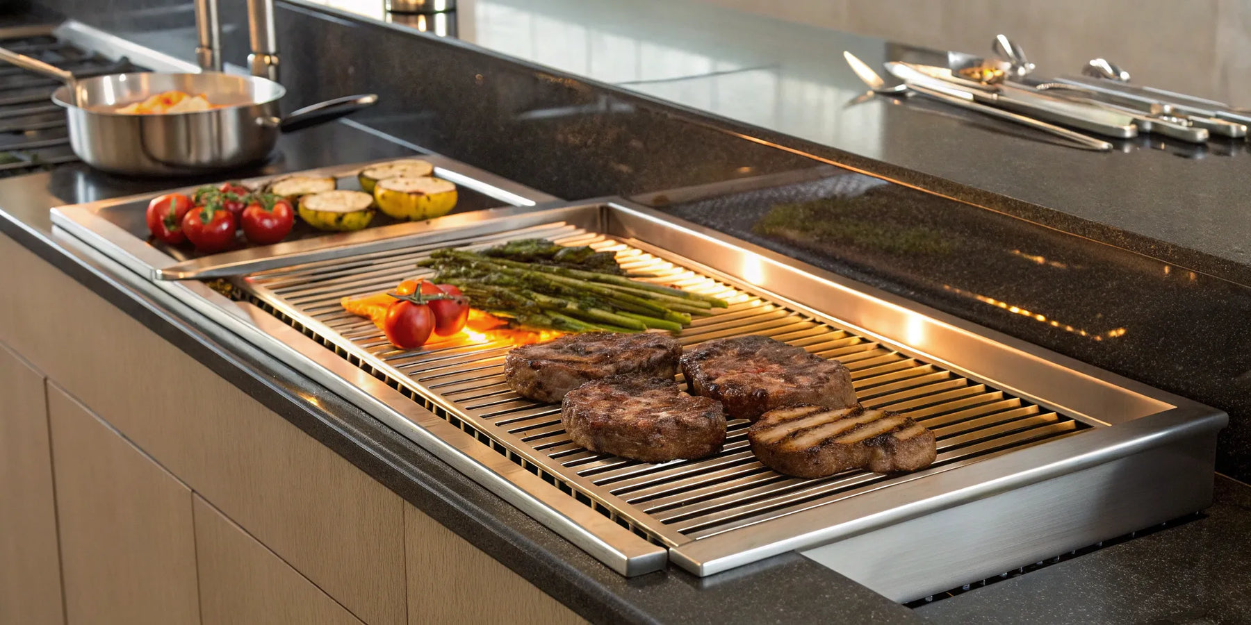 Atosa ATRC-36 Radiant Char Broiler with cast iron grates.