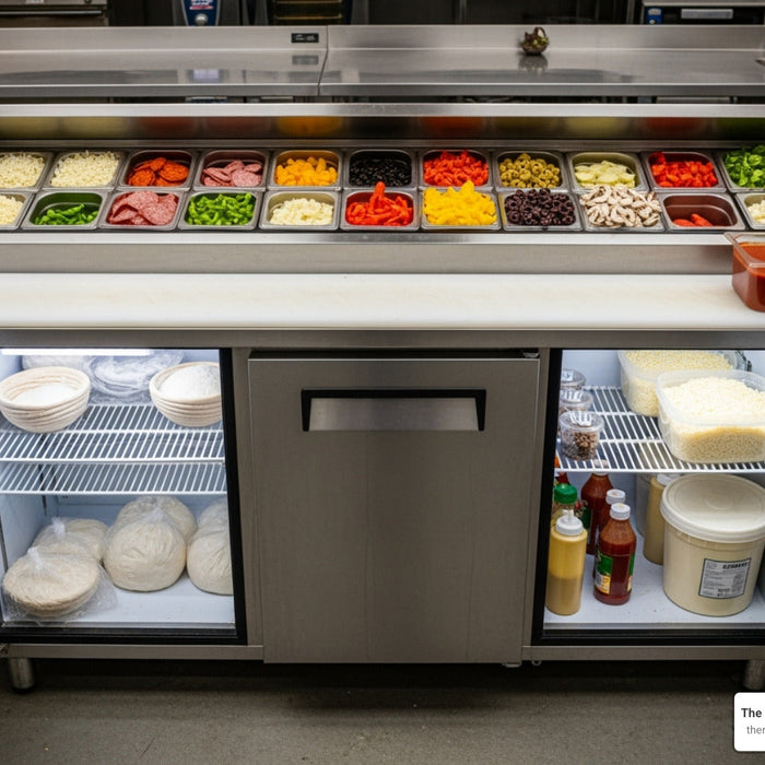 Avantco, Beverage-Air, and More: Top 3-Door Pizza Prep Tables