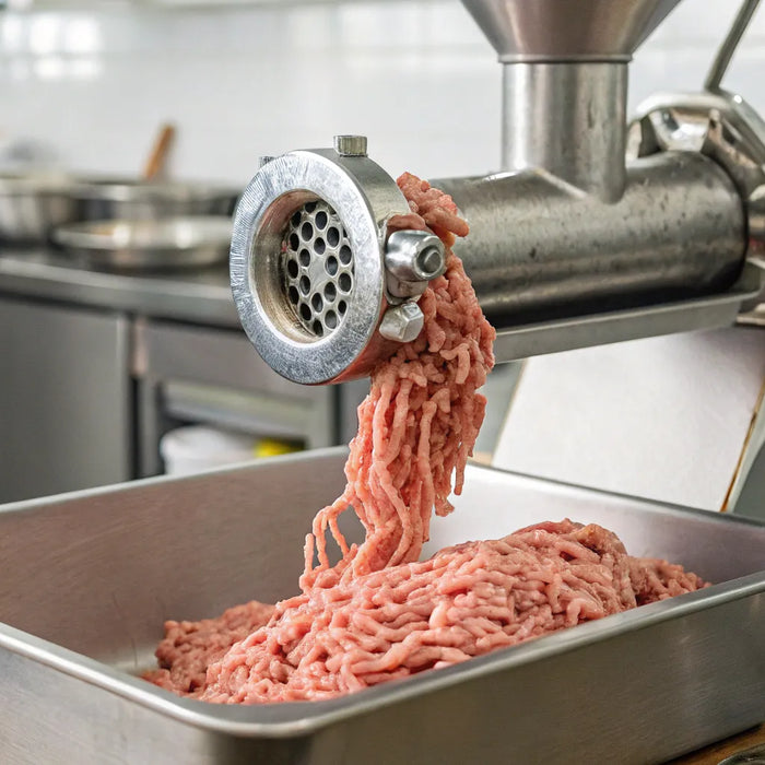 1.5 HP meat grinder.