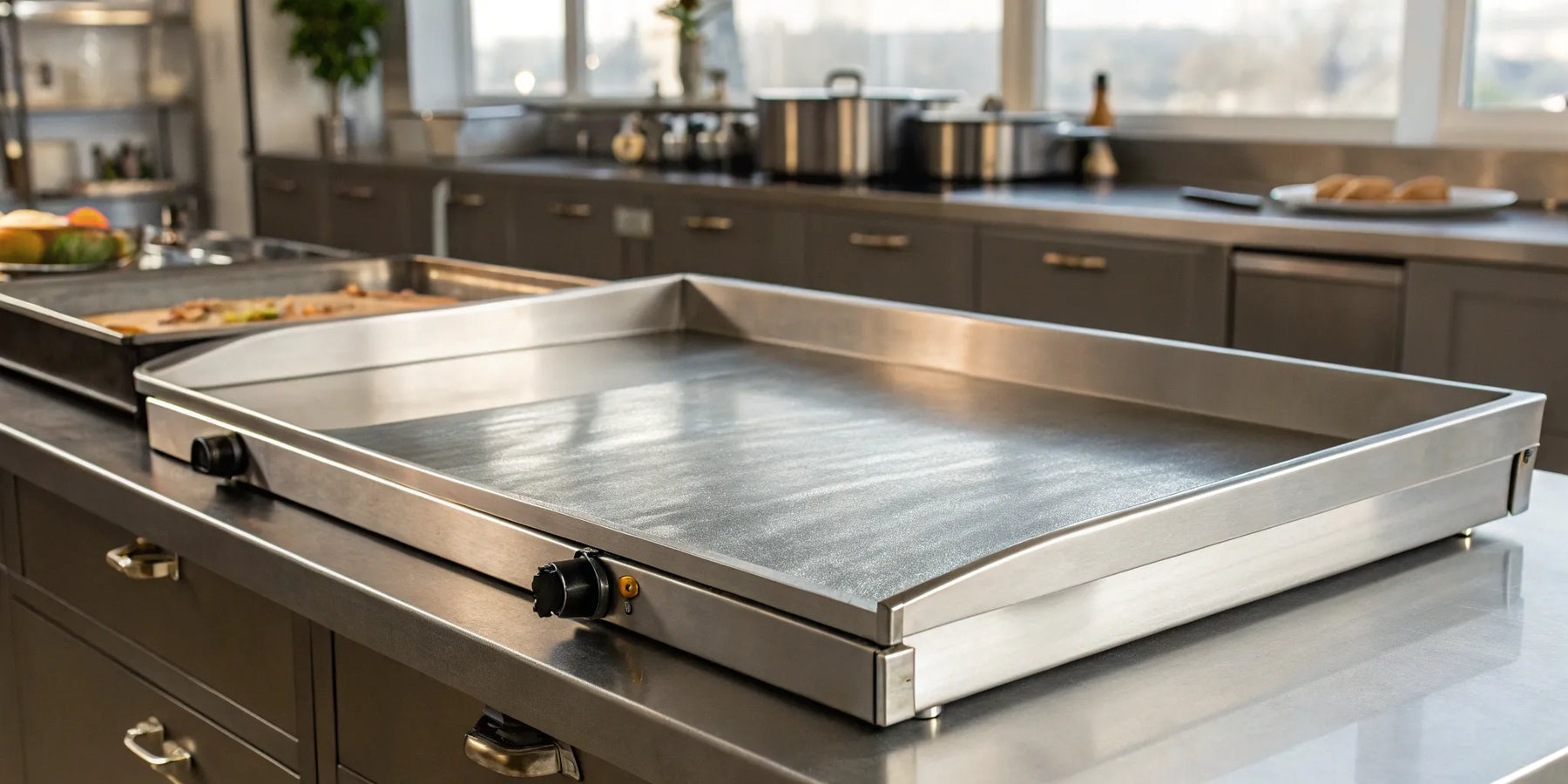36-inch electric griddle for commercial kitchens.