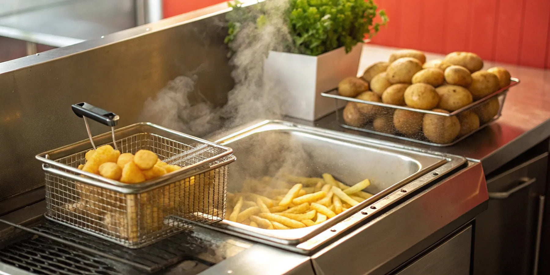 Deep fryer for sale.