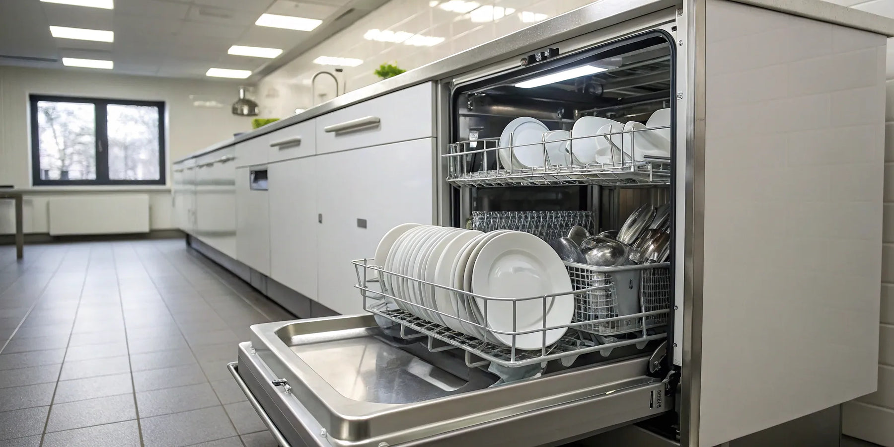 Buy a commercial dishwasher.