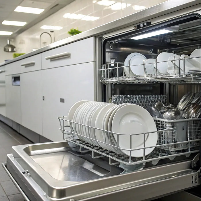 Buy a commercial dishwasher.