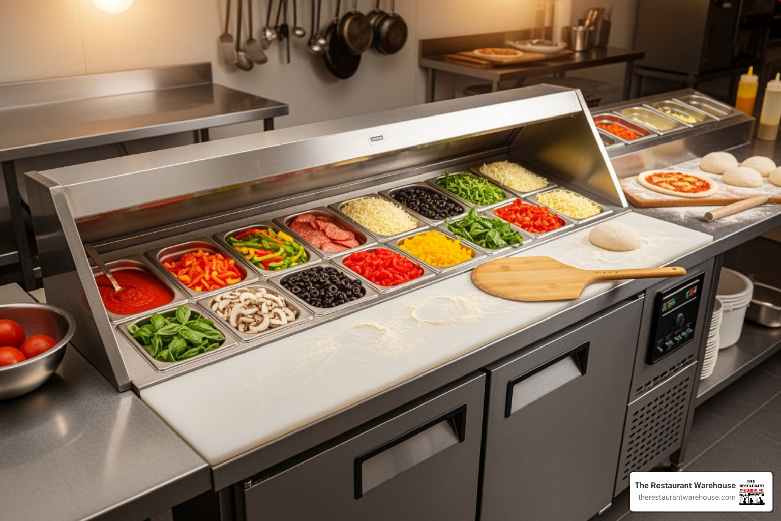 Beverage-Air and Beyond: Top 4-Door Pizza Prep Fridges