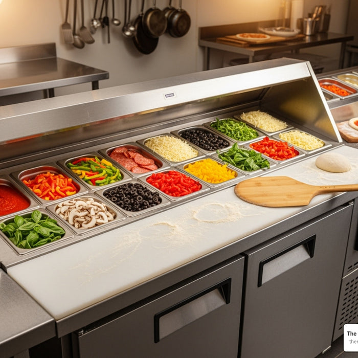 Beverage-Air and Beyond: Top 4-Door Pizza Prep Fridges