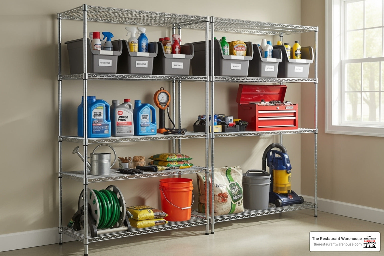 From Pantry to Garage: Your Guide to the Best Chrome Shelving