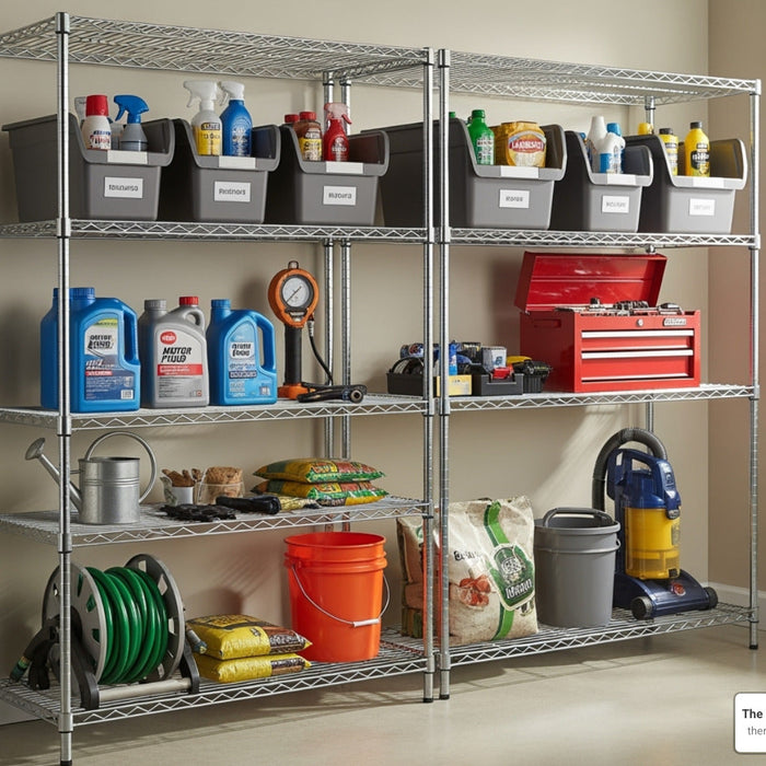 From Pantry to Garage: Your Guide to the Best Chrome Shelving