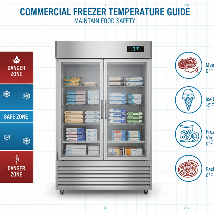 Commercial Freezer Temperature Guide