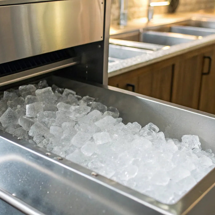 Commercial ice machine for sale.