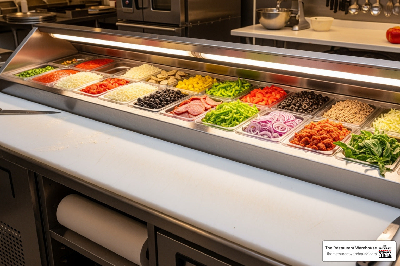 Your Ultimate Guide to Commercial Pizza Prep Tables