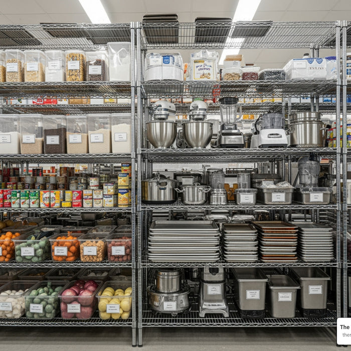 From Pantry to Warehouse: Your Complete Commercial Shelving Handbook