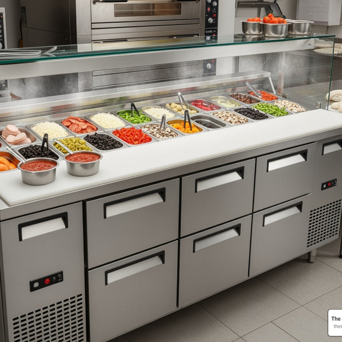 Finding Your Niche: The Best Countertop and Drawer Pizza Prep Fridges
