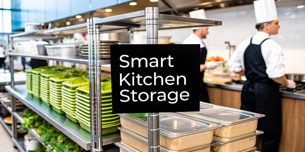 Smarter Commercial Kitchen Storage Solutions Guide