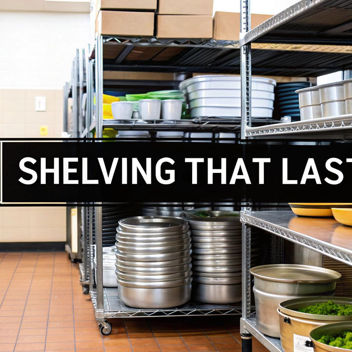 Choosing Commercial Kitchen Shelves That Last