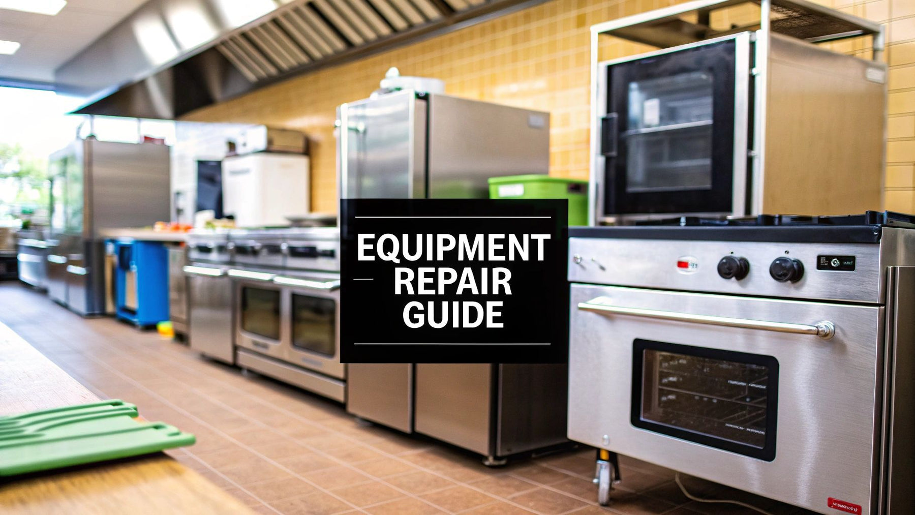 Restaurant Equipment Repair Master Guide
