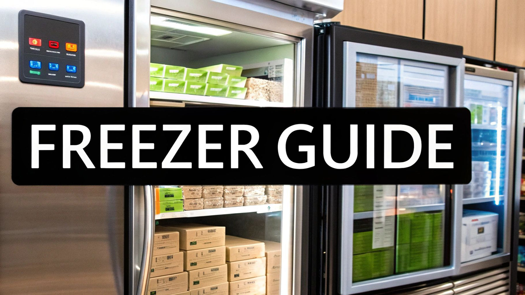 Your Commercial Freezer Buying Guide