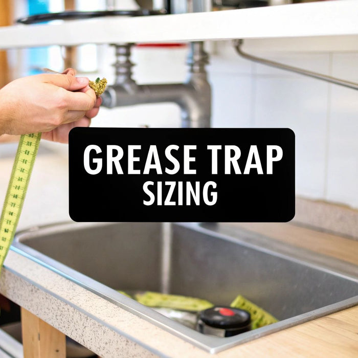 A Practical Guide to Grease Trap Sizing