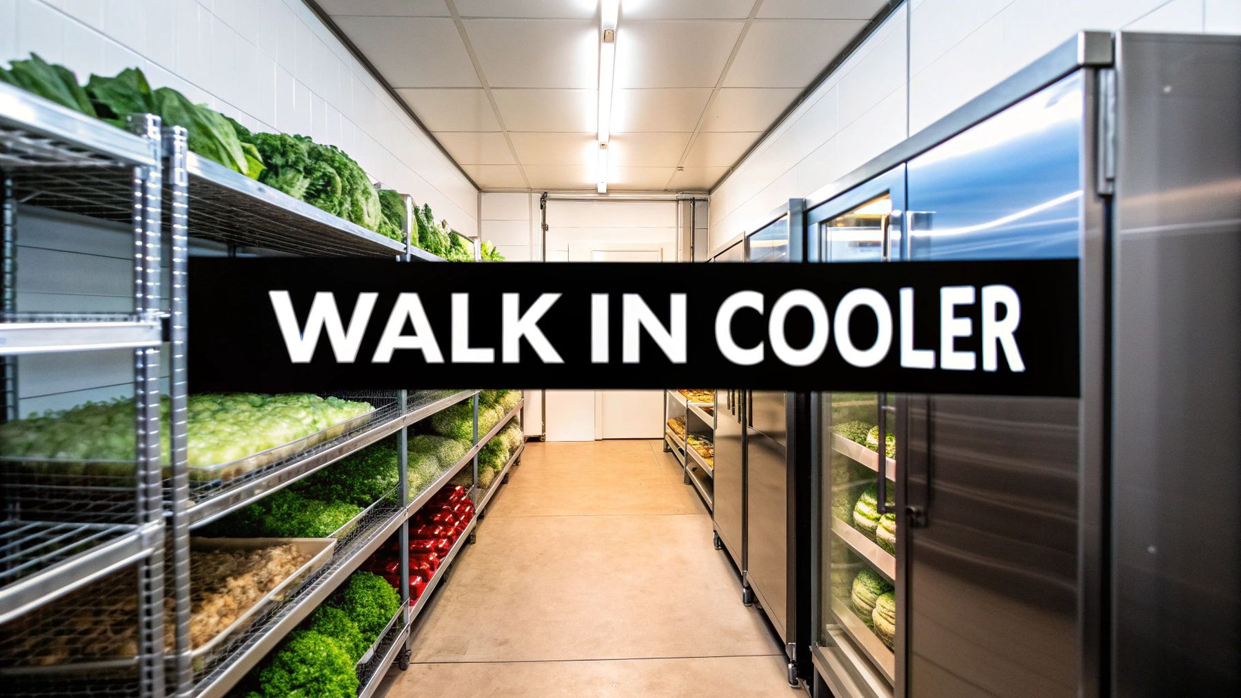 Your Guide to Choosing a Walk In Cooler