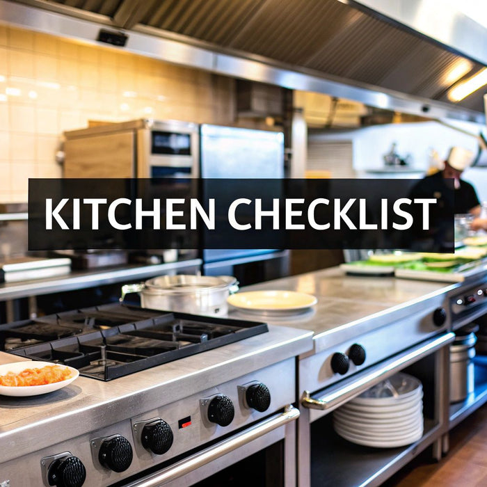 Essential Commercial Kitchen Equipment Checklist for 2025