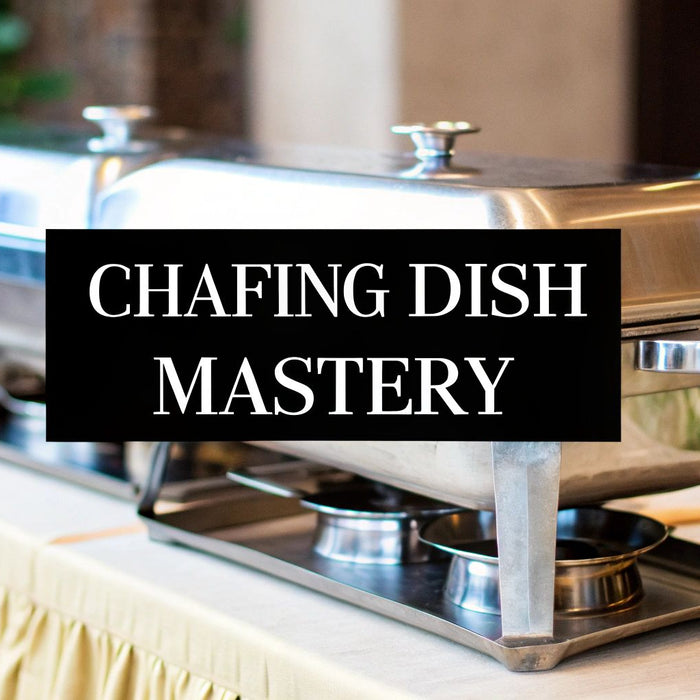 How to Use a Chafing Dish for Perfect Buffet Service