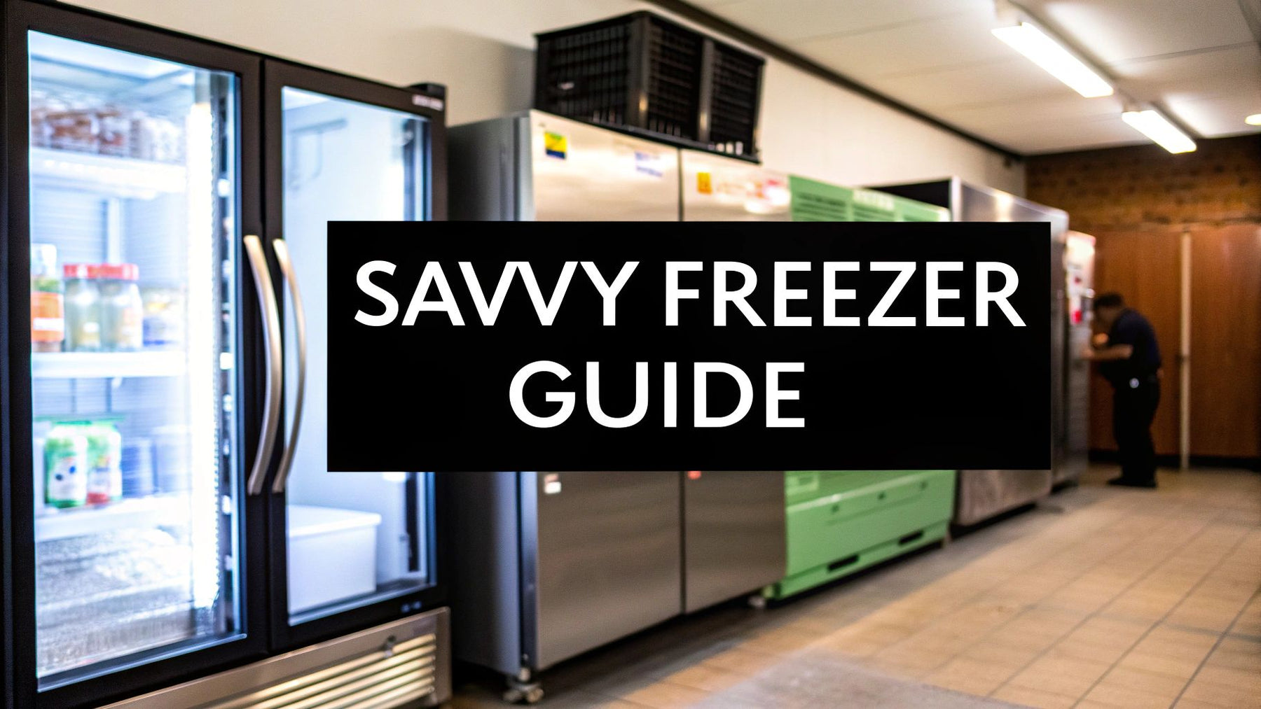 A Savvy Buyer's Guide to Used Commercial Freezers