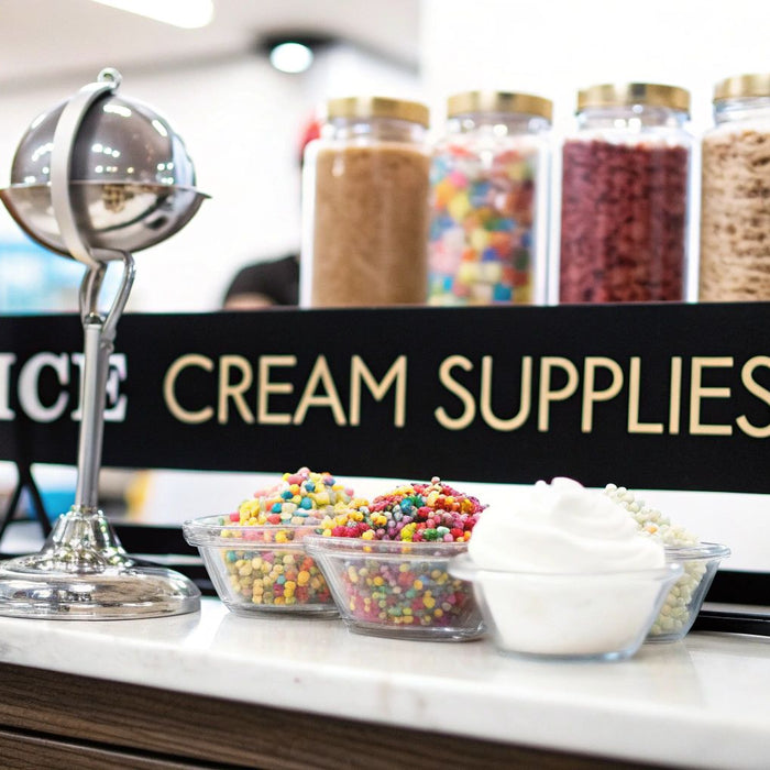 Ice Cream Shop Supplies: Essentials for Launching Parlor