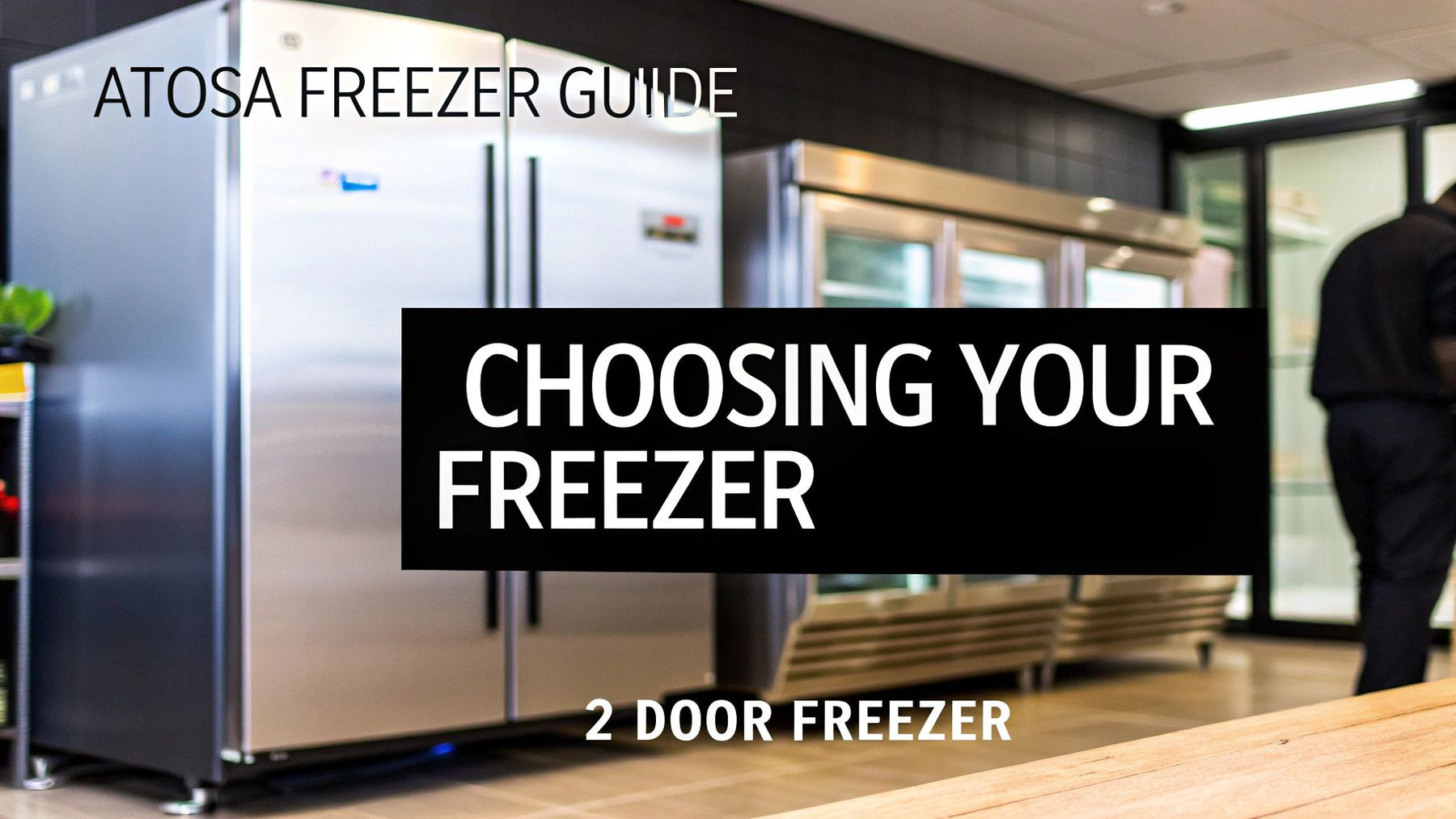 Atosa 2 Door Freezer Buyer's Guide: How to Choose the Right One