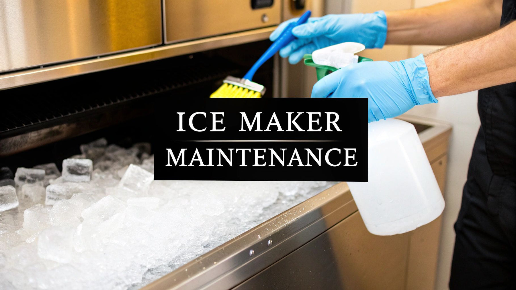A Practical Guide to Commercial Ice Maker Maintenance