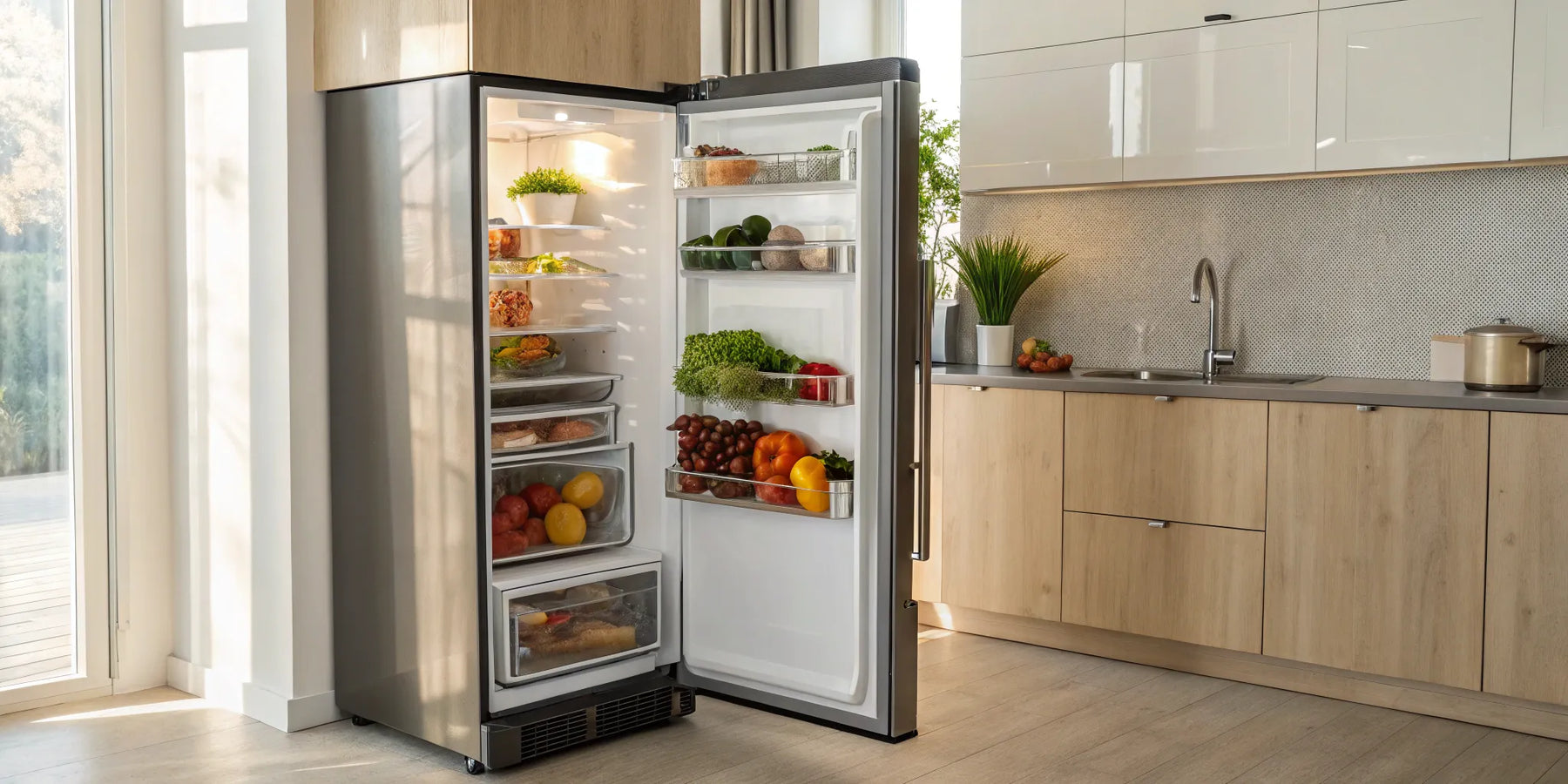 16 cubic foot freezer size comparison.