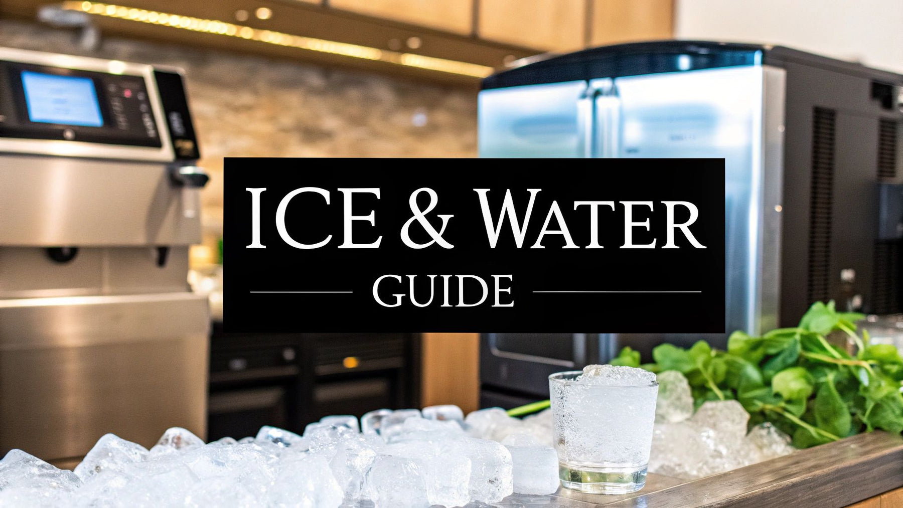 Your Expert Guide to Ice Maker and Water Dispensers