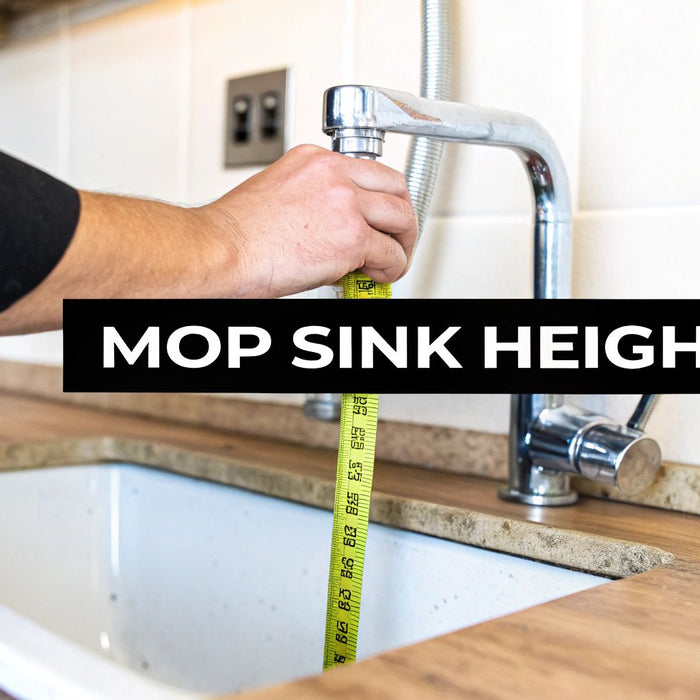 A Complete Guide to Mop Sink Faucet Height