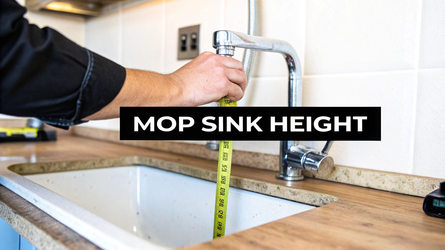 A Complete Guide to Mop Sink Faucet Height