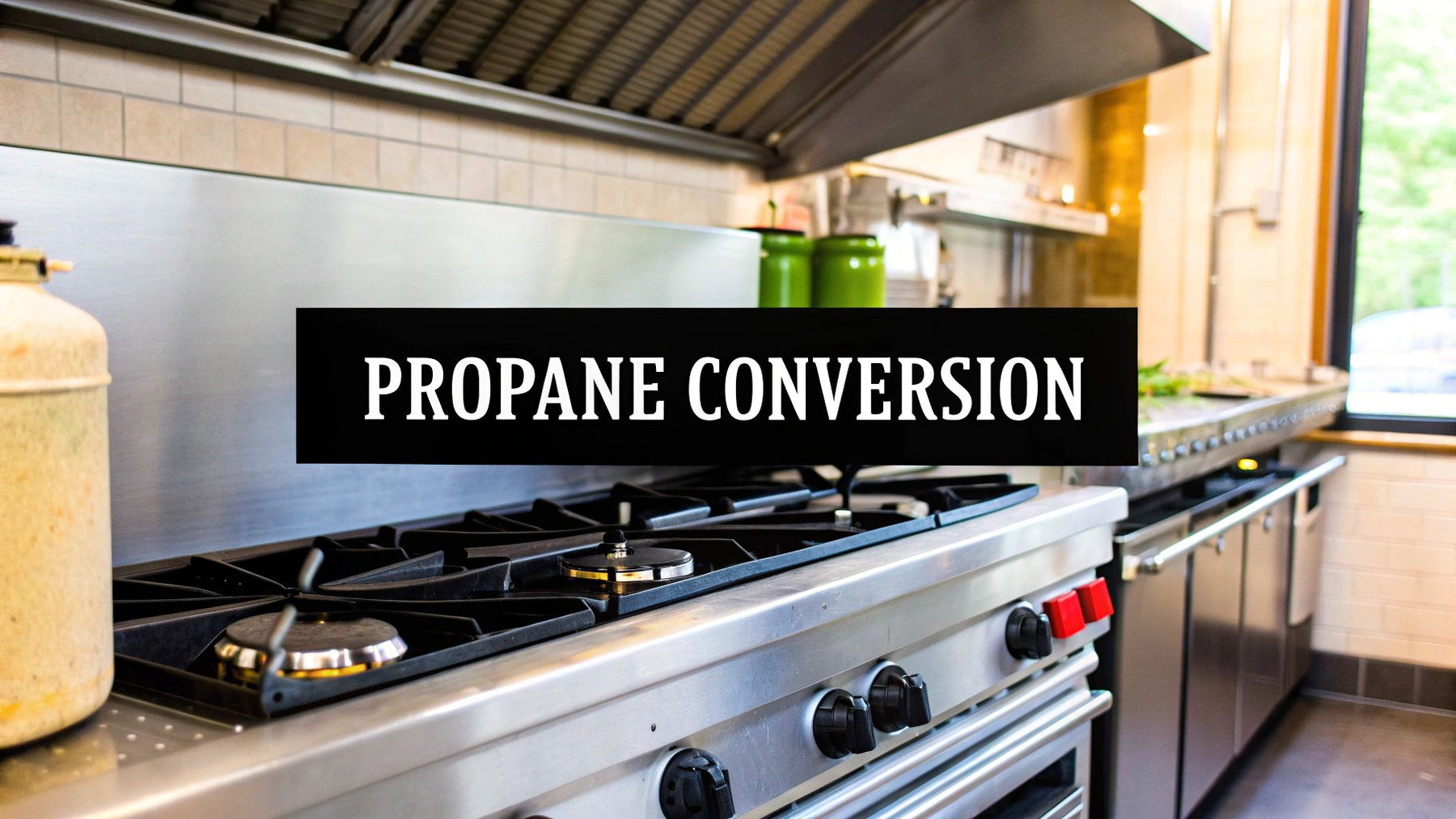 Natural gas to propane stove conversion kits: Safe, fast guide for restaurants