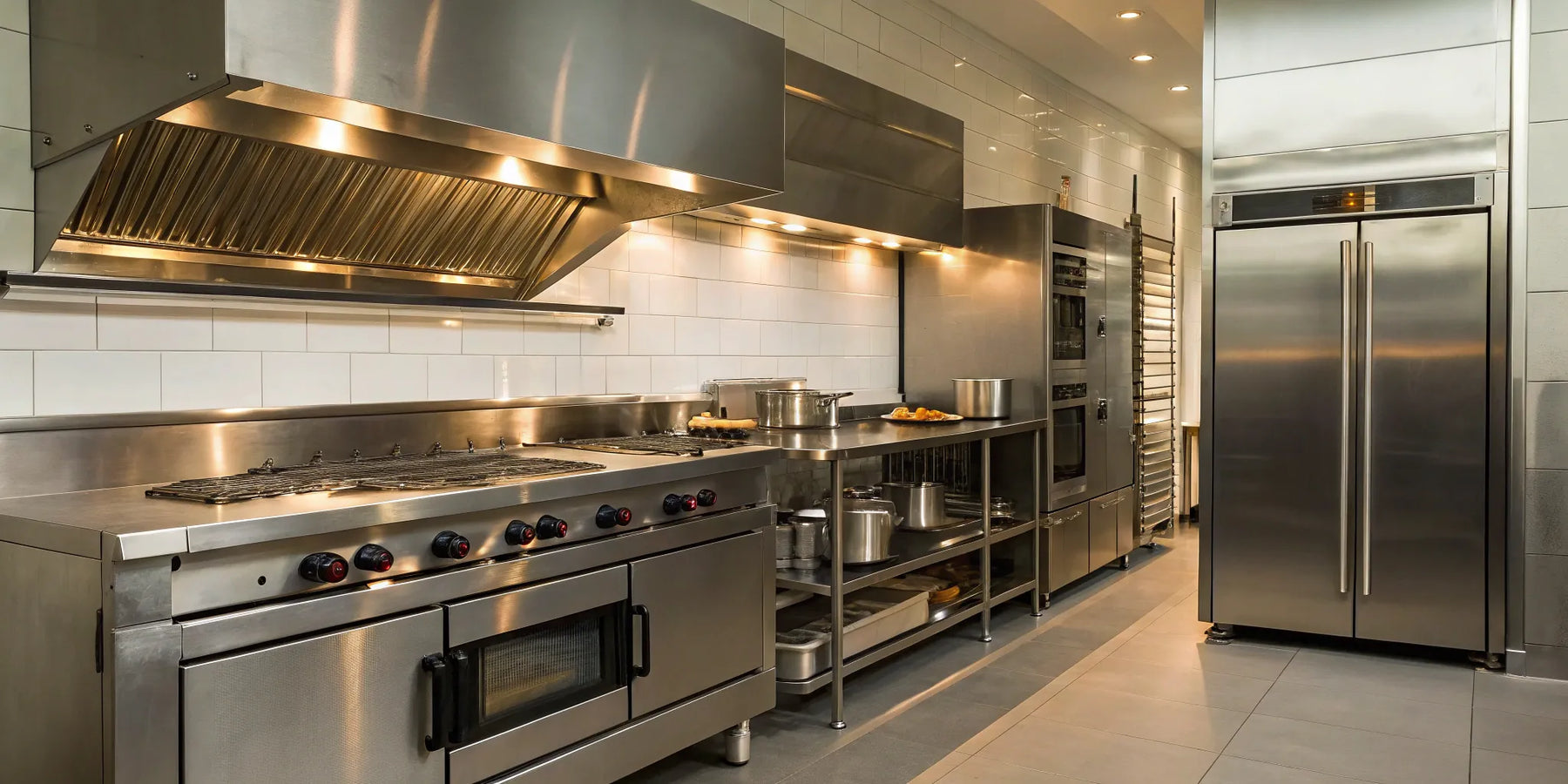 Essential restaurant appliances and equipment.