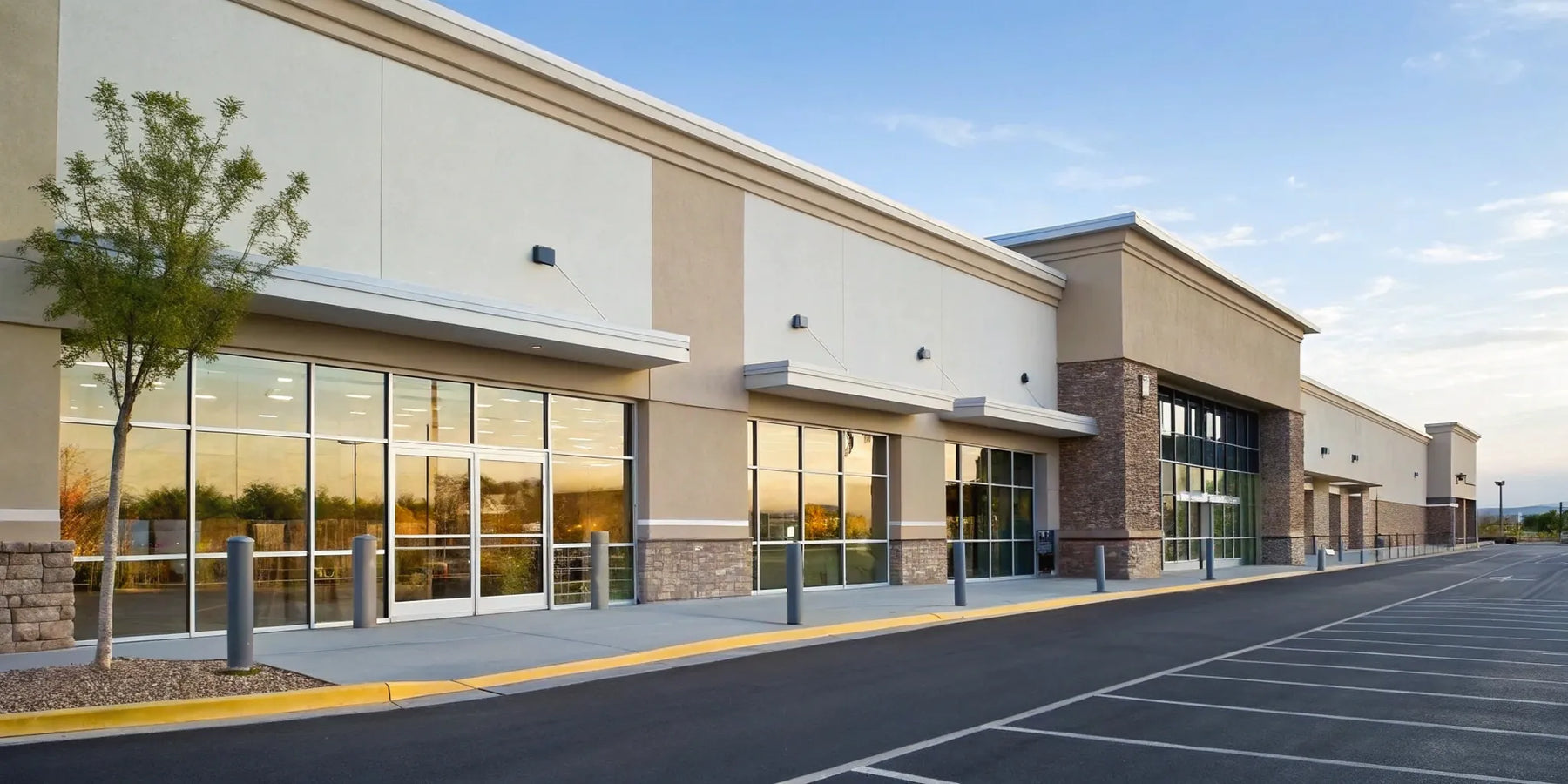 The storefront of the Restaurant Depot wholesale location in El Paso.