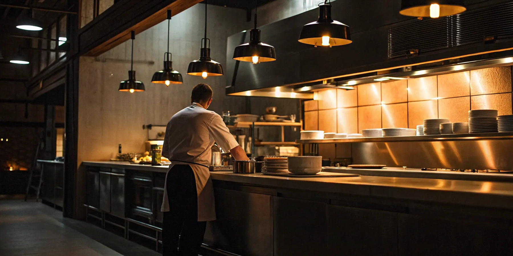 Restaurant startup costs include kitchen equipment.