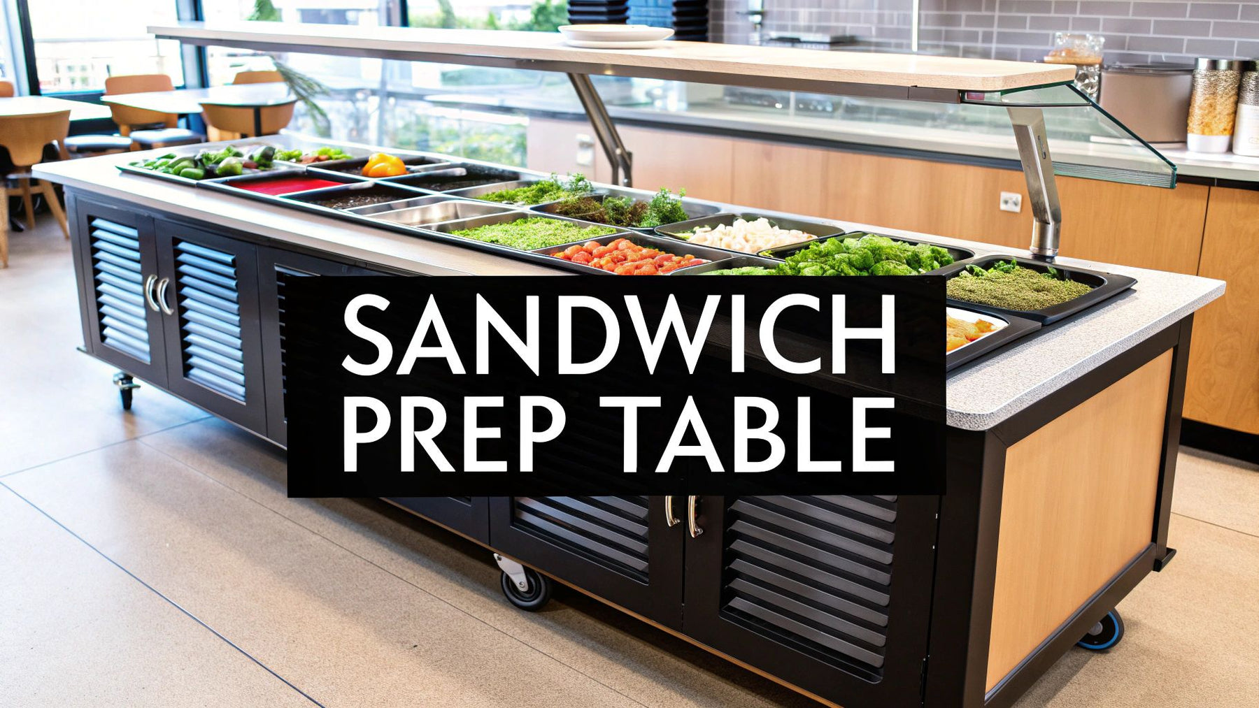 Your Guide to the Perfect Sandwich Refrigerated Prep Table