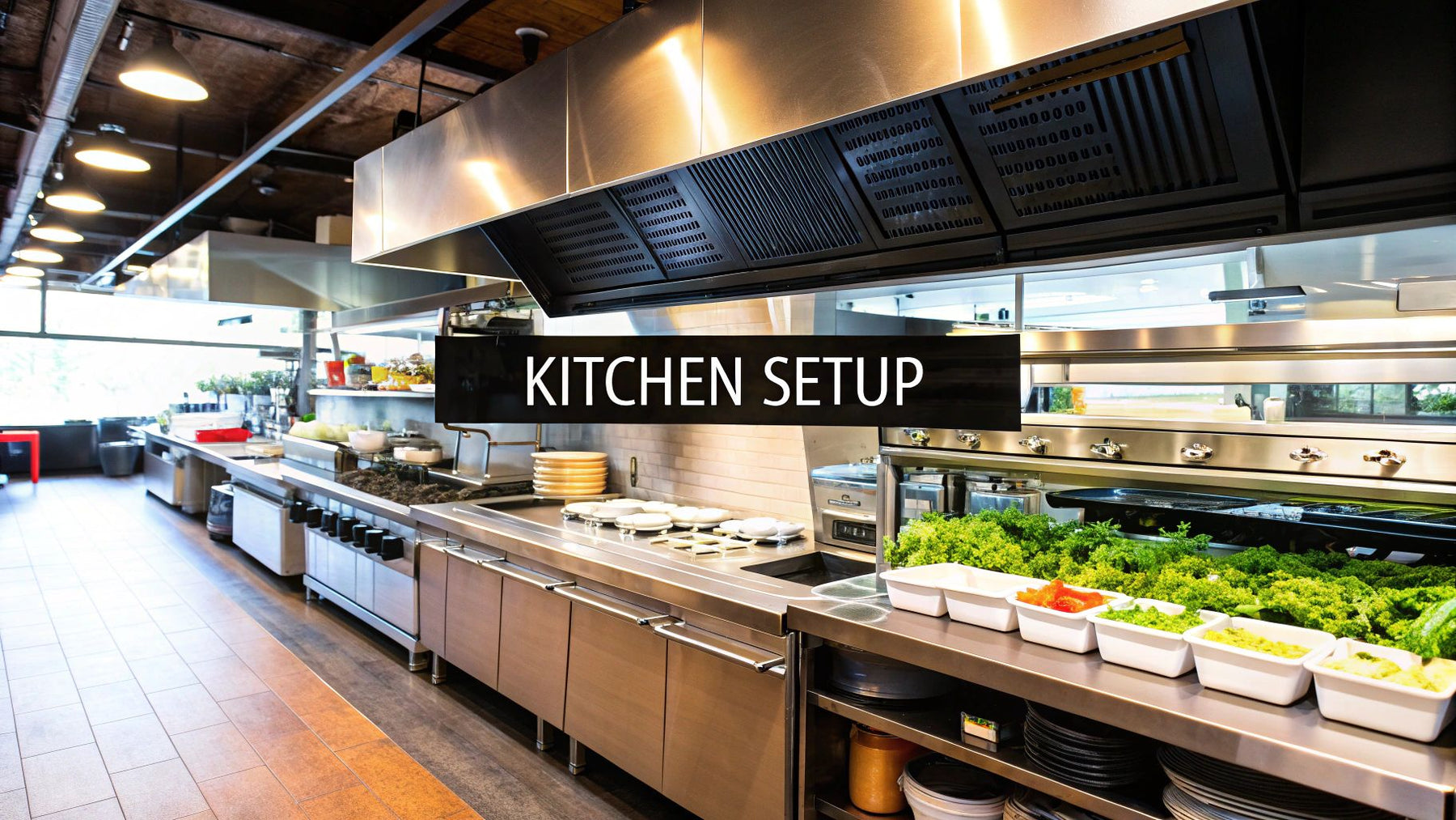 Setting up a restaurant kitchen: A practical guide