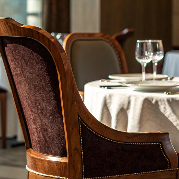 Elegant banquet chair.