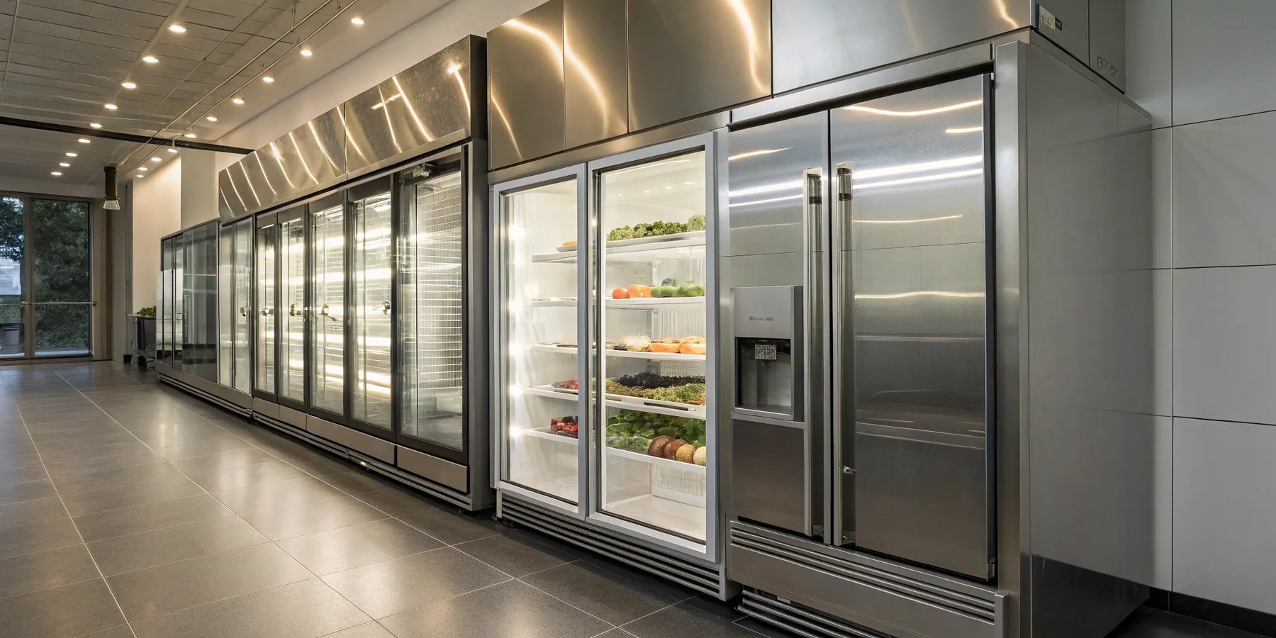 Commercial refrigerator for sale.