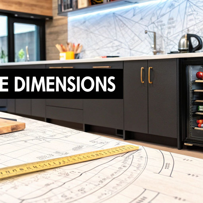 The Ultimate Guide to Under the Counter Fridge Dimensions