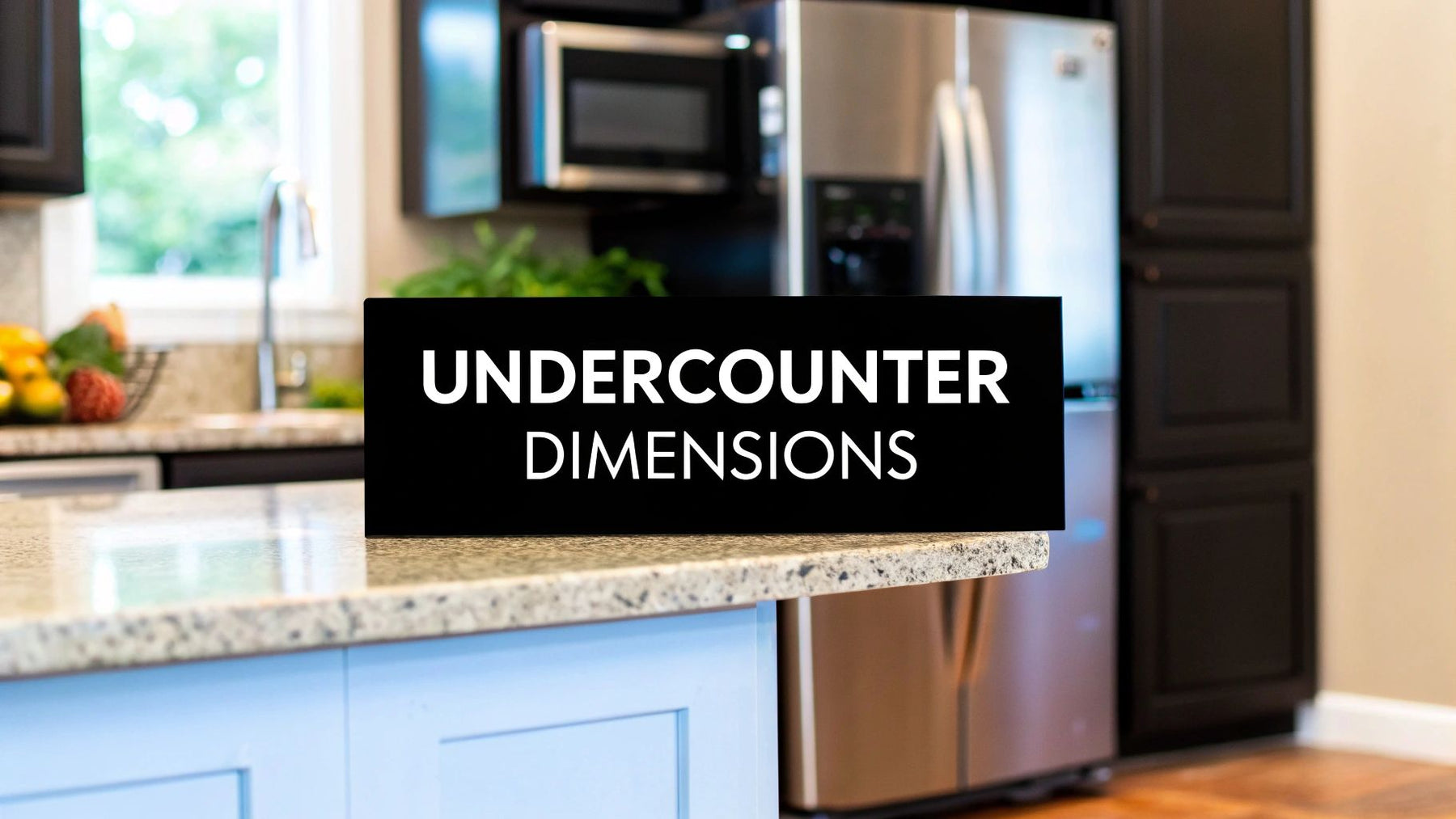 under the counter refrigerator dimensions: A Practical Guide