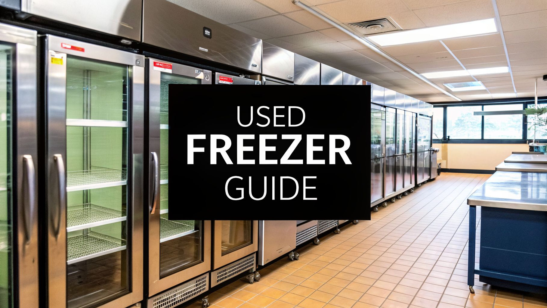 Discover used freezers commercial: A Buyer's Guide to Smart Purchases