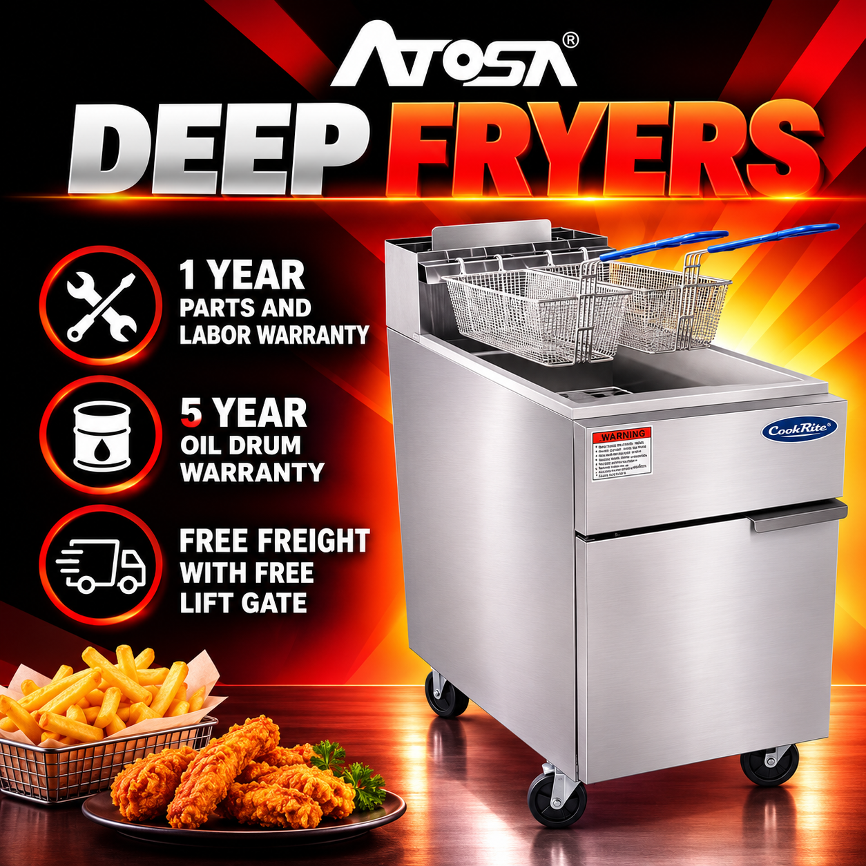 Commercial Deep Fryers